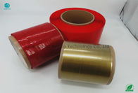 赤い26ミクロンの厚さ5mmの破損ストリップ テープ大きいボビンのタイプ