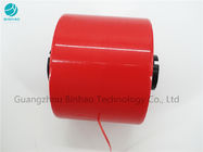 袋の包装のための注文の2mm赤いレーザー光線写真保証破損ストリップ テープ