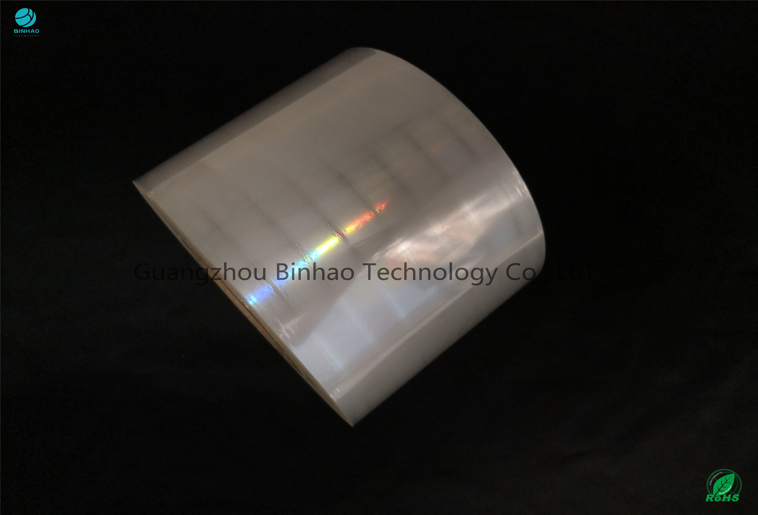 タバコのパッケージのためのぬれる張力52 ≥ mN/m BOPPのレーザー光線写真フィルム レーザー