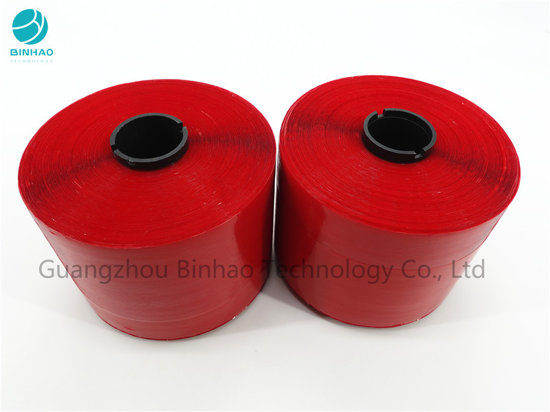 袋の包装のための注文の2mm赤いレーザー光線写真保証破損ストリップ テープ
