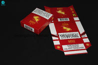 包装25部分ののための赤いオフセット印刷のボール紙のタバコ入れ
