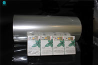 ISOは外箱として露出した王のためのSize Cigarette Box Wrapping 25ミクロン ポリ塩化ビニールの包装のフィルムを証明しました