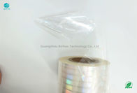 透明なBOPPのレーザー光線写真タバコ レーザーのフィルムは寸法安定性および平坦を転がす