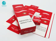タバコのたばこ製品のための装飾的な赤い色のボール紙の荷箱