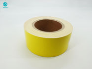 タバコのパッケージのボール紙90-114mm明るい黄色のロールの内部フレームのペーパー