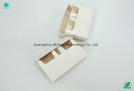 折り畳み式のタバコのクラムシェル箱HNBのEタバコのパッケージ材料の白いボール紙