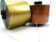 タバコのパッキングのための単一行ブラウン色の破損テープ1.6 Mm 2つのMm 3つのMm