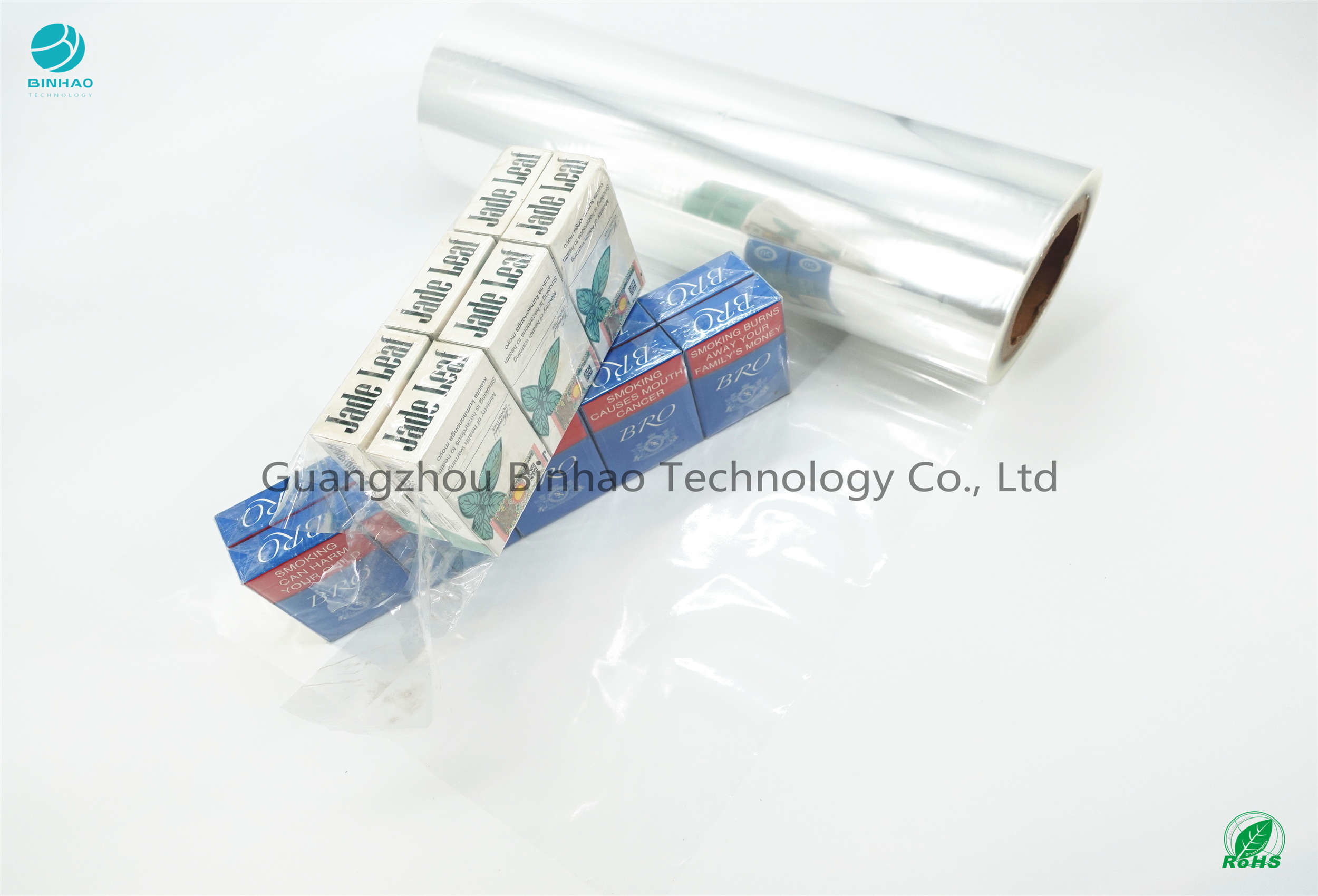 食品等級のPolyvinyl 350mmポリ塩化ビニールの包装のタバコのフィルム