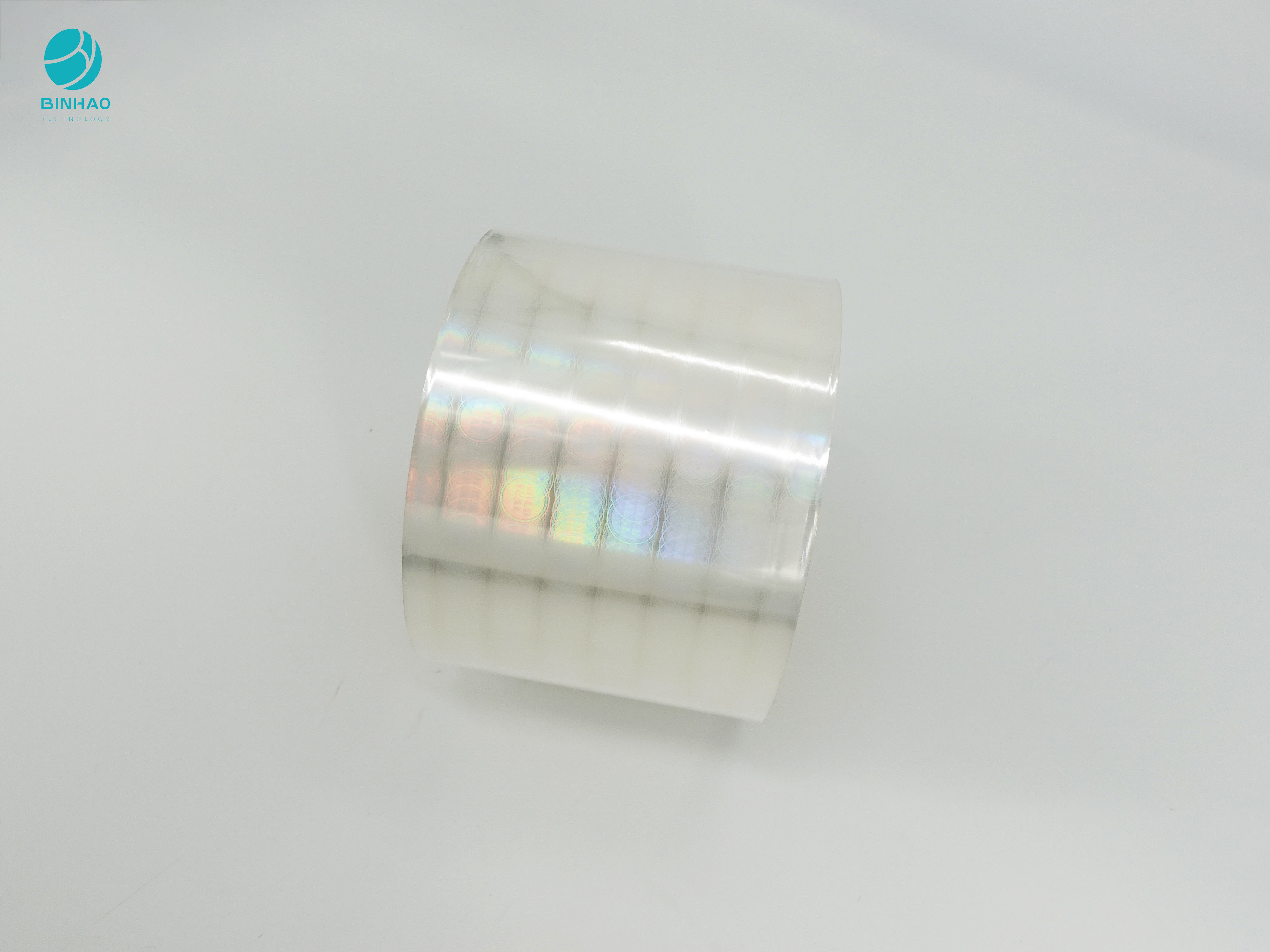 120mmの光沢のあるタバコFMCGプロダクト パッケージのためのレーザー光線写真BOPPの収縮フィルム