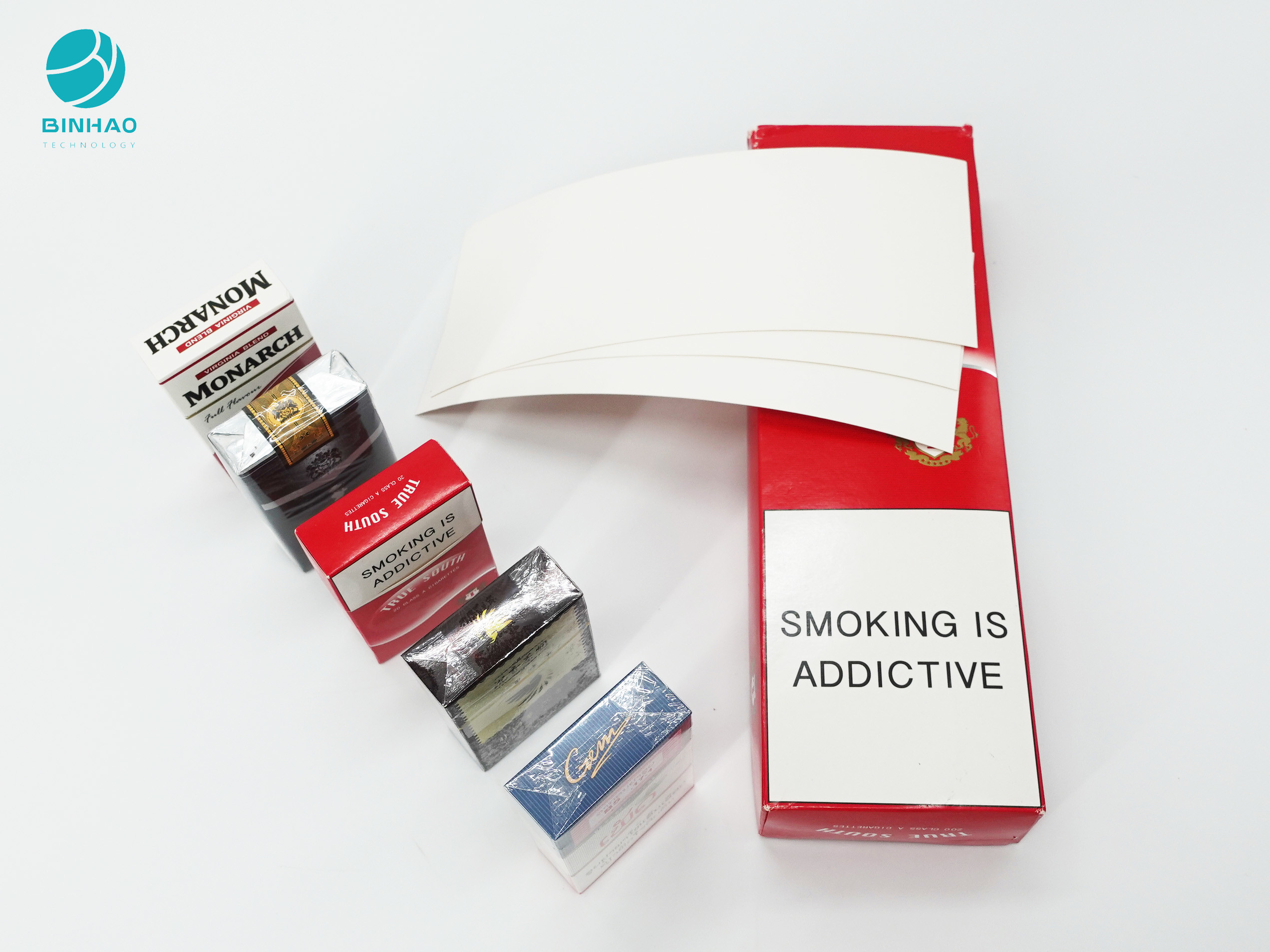 パッケージのパックを煙らすフル カラーOEMが付いているタバコ入れが設計をカスタマイズした